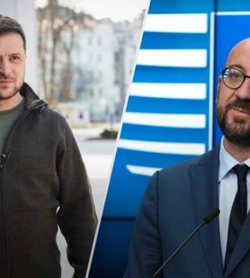 Зеленский поговорил с Шарлем Мишелем: призвал более решительно отреагировать на &quot;ядерный террор&quot;