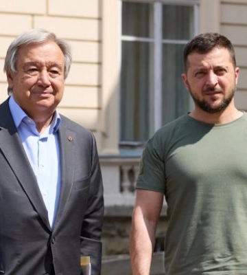 Зеленський розповів, про що розмовляв з генсеком ООН