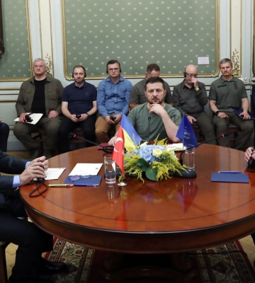 За зачиненими дверима: у Львові завершилися переговори Зеленського, Ердогана та Гутерреша