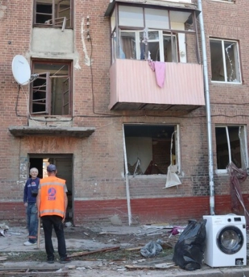 Вранці окупанти обстріляли Харків: виникла пожежа, є постраждалий