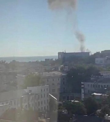 Окупаційна влада Севастополя заявила про вибух у штабі Чорноморського флоту РФ. ВІДЕО+ФОТО