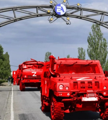 Окупанти завезли додатково 2 БТР та 6 вантажівок на територію Запорізької АЕС, - Енергоатом