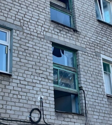 Внаслідок нічного обстрілу Запоріжжя пошкоджено шість будинків