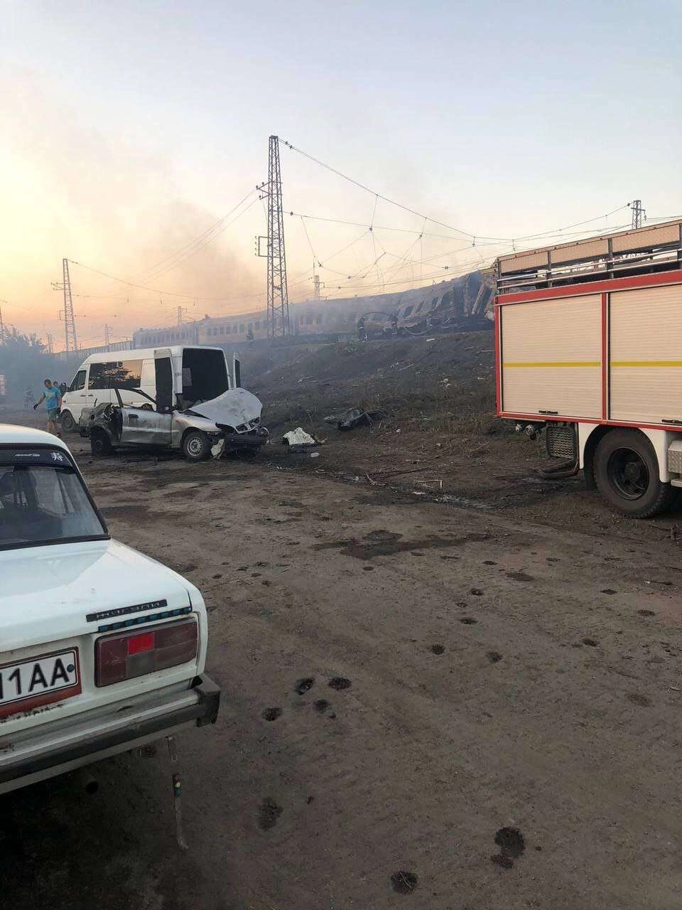 В результате ракетного удара по Чаплино погибли трое железнодорожников -  Региональные новости