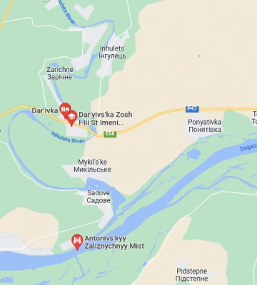 На Херсонщині втомився від окупантів Дар‘ївський міст через Інгулець