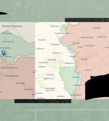 Россияне контрнаступают на Юге и под Бахмутом: как за неделю изменилась карта фронта