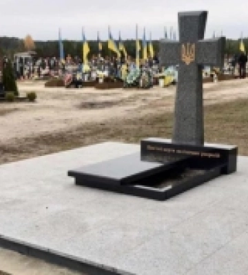 На кладовищі у Костополі встановили пам&#039;ятник борцям за волю України