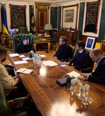 Зеленський зустрівся з гендиректором Fox Corporation
