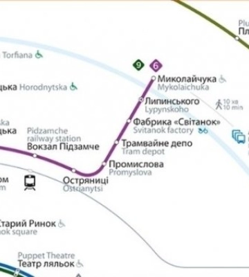 Один із трамваїв Львова тимчасово змінить маршрут