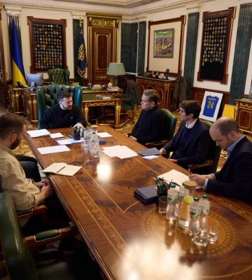 В Києві відбулася зустріч Зеленського з менеджером і журналістами Fox і The Sun
