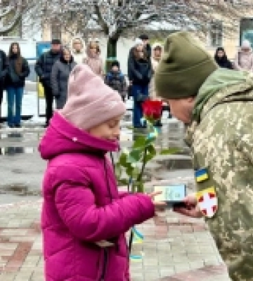 У центрі Ковеля відзначили 10 річницю Революції Гідності