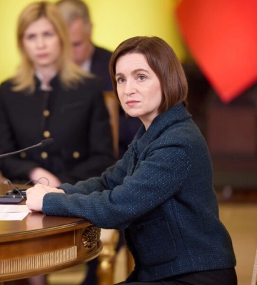 Решение о переговорах о вступлении в ЕС с Молдовой и Украиной – месседж, который услышат в Москве – Санду