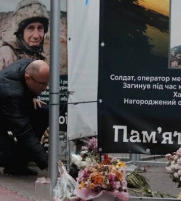 Хода у Франківську в День Гідності та Свободи