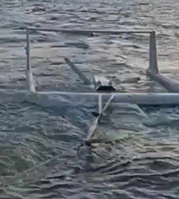 На Одещині ЗСУ знищили російський дрон Mohajer над морем — Повітряне командування