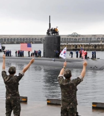 Атомна субмарина ВМС США прибула до Південної Кореї