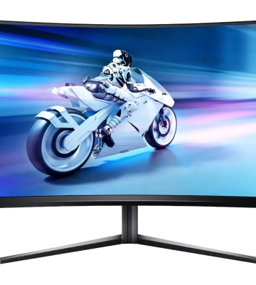 Philips Evnia 32M2C5500W: 32-дюймовий вигнутий монітор з роздільною здатністю 2K і частотою оновлення картинки до 240 Гц