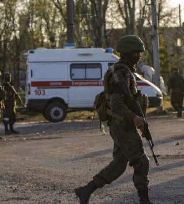 В одній із шкіл окупованого Рубіжного на Луганщині рашисти облаштували військовий шпиталь