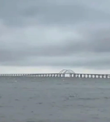 Українська розвідка опублікувала загадкове відео, зняте біля Кримського мосту