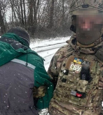 СБУ затримала на Харківщині агента фсб, який розвідував оборонні рубежі на кордоні з рф