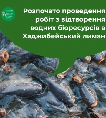 На Одещині розпочали зариблення відомого лиману