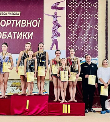 Криворіжці посіли призові місця на Чемпіонаті України зі спортивної акробатики