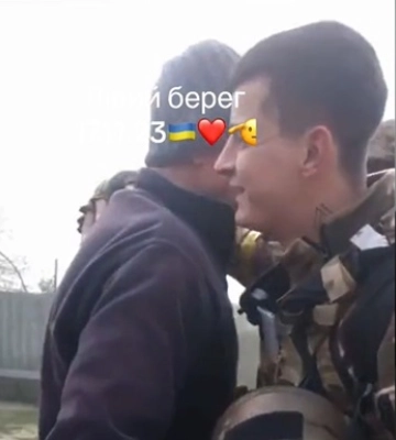 Появилось видео из освобожденного поселка в Херсонской области