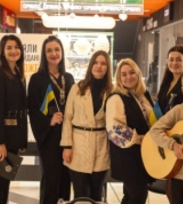 У Вараші задля наближення перемоги у війні звучала музика