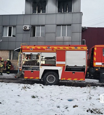 У Кривому Розі горів сервісний центр