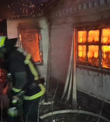 На Дніпропетровщині під час гасіння пожежі виявили обгоріле тіло людини