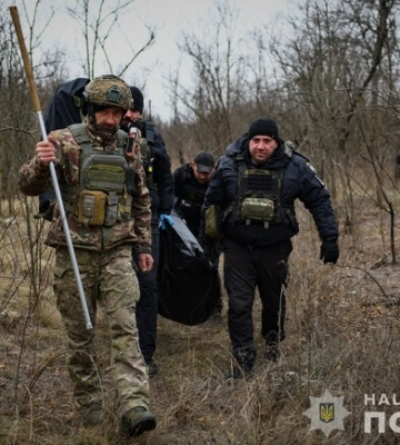 В Запорожской области эвакуировали тело мужчины, погибшего от взрыва кассетного боеприпаса