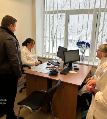 У Дніпрі черговий по місту перевірив, як працює медична інформаційна система «Каштан»