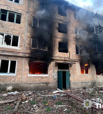 Окупанти обстріляли за добу 9 населених пунктів Донеччини та вбили людину