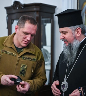 Предстоятель ПЦУ зустрівся з командувачем Нацгвардії України