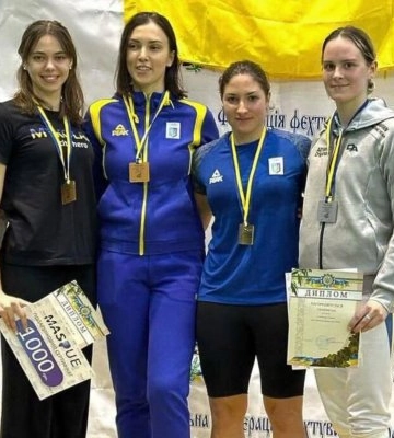 Рапіристи з Миколаєва здобули нагороди Чемпіонату України