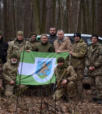 Міський голова Берегова відвідав військових тероборони на місці їх дислокації