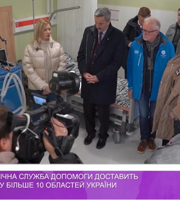 Угорська екуменічна служба допомоги доставить 100 апаратів ШВЛ у більше 10 областей України (відео)
