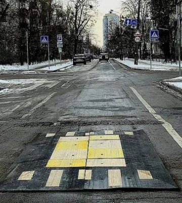 У Києві встановили першу "берлінську подушку"