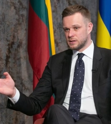 У Литві назвали умови перемовин України з рф щодо припинення війни