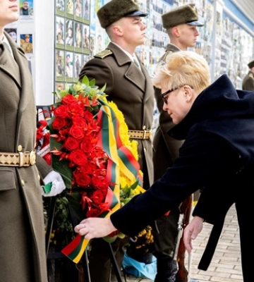 Прем&#039;єр Литви прибула з візитом до Києва