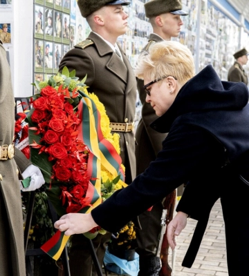 Прем&#039;єрка Литви Шимоніте прибула до Києва