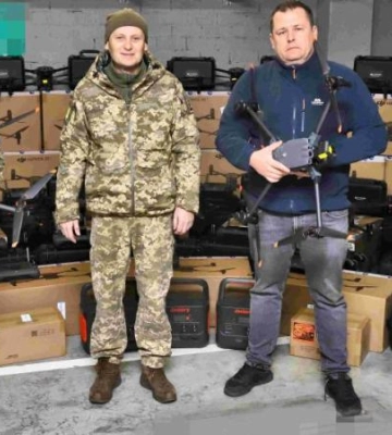 Нові партії дронів щотижня: Дніпро доправив військовим чергові безпілотники на ще 17 млн грн