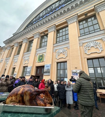 До Харкова прибув поїзд-кухня Food Train — фоторепортаж