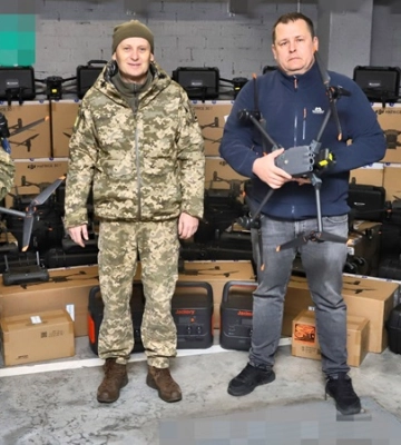 Дніпро — лідер допомоги ЗСУ: цього тижня місто доправило військовим чергову партію дронів на ще 17 млн грн