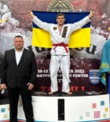 Спортсмен з Одещини став чемпіоном світу із джиу-джитсу