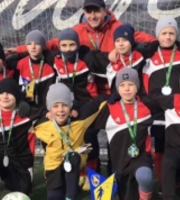 Хлопчики з Буська фінішували другими у дитячо-юнацькій футбольній лізі Львівщини. ФОТО