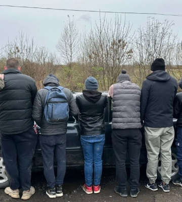 Планували пішки йти в Угорщину. Прикордонники спіймали 4 ухилянтів, один з них франківець