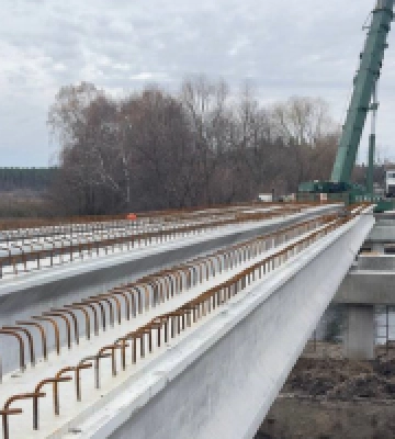 На дорогах Київщини відбудовують чотири моста