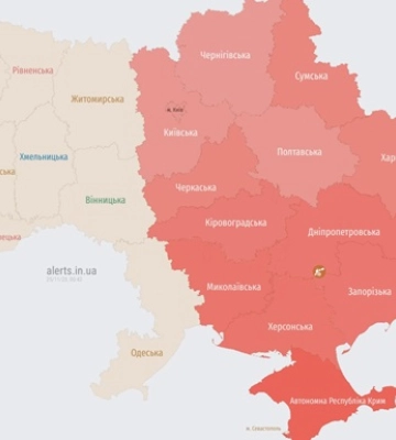 Київ атакують безпілотники із півдня та сходу