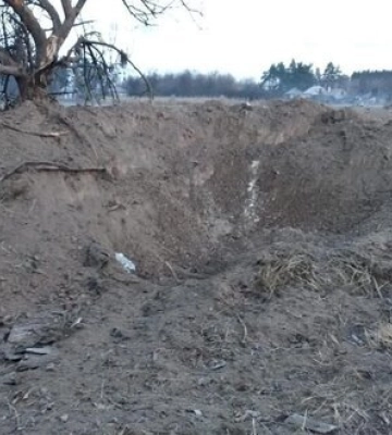 Внаслідок падіння уламків дрона в кількох будинках на Черкащині вибито вікна. ФОТО