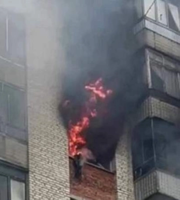 У Дублянах чоловік вистрибнув з 7 поверху через пожежу у квартирі